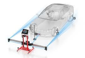 Wheel alignment diagram showing proper alignment angles for vehicle wheels